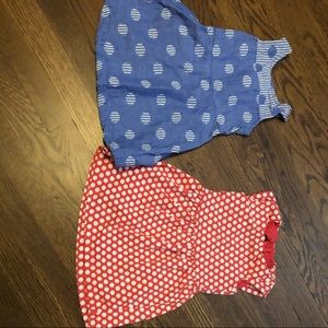 3 toddler dresses with cute backs